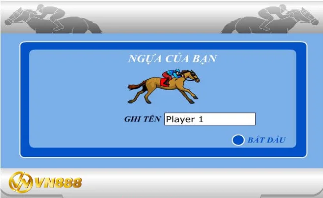 Đua ngựa Online - Tựa game siêu hot tại nhà cái VN888 tặng 100K tham gia